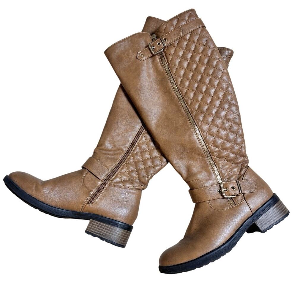 Dream pairs Boots Cognac Size 7
